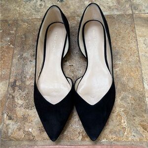 Pointy Marc Fisher Flat Suede Shoes